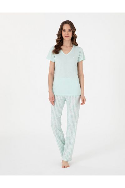Pierre Cardin Mint Short Sleeve Pajama Set 50318972-Vr090