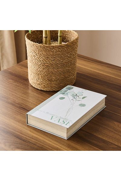 MATMEL Deco Beauty in Simplicity Decorative Box - Green / White - 30 cm