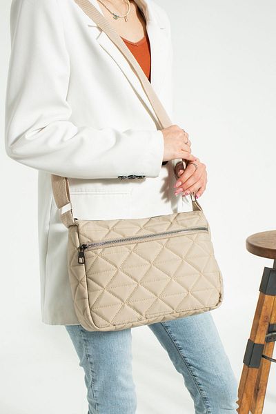 MAMIN Women's Stylish Shoulder Crossbody Bag with Quilted Design