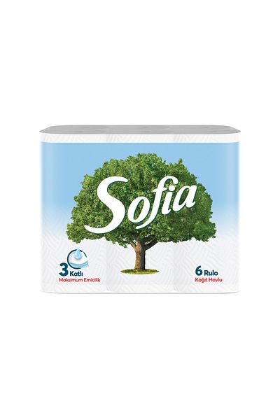Sofia Paper Towel Set of 6