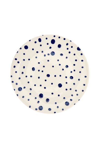 MATMEL Porcelain Salina Serving Plate - Blue - 25 cm
