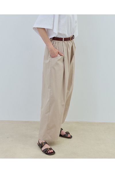 BEWS Momo Poplin Trousers
