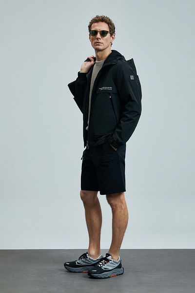 Lufian 111120069 King Men's Coat Black