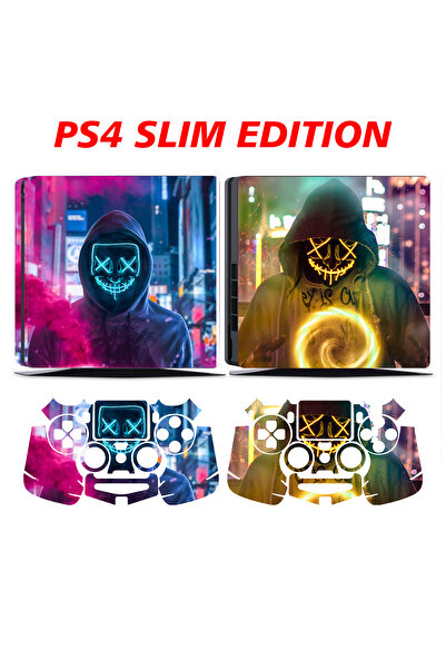 KT Decor Işıltılı Oyuncu Playstation 4 Full Sticker Kaplama Seti