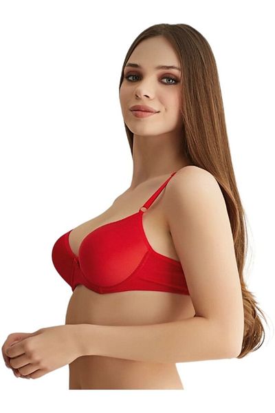 CUBBUX Women's Padded Wire Everyday Bra-Comfort Supportive