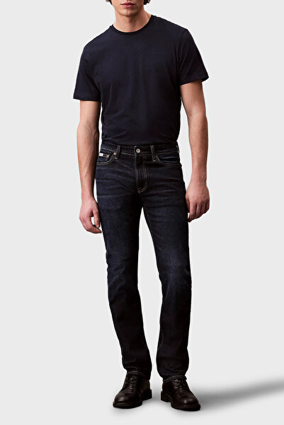 Calvin Klein Streç Pamuklu Skinny Fit Düşük Bel Dar Paça Jeans LV04RB740GUB2 Erkek KOT PANTOLON LV04