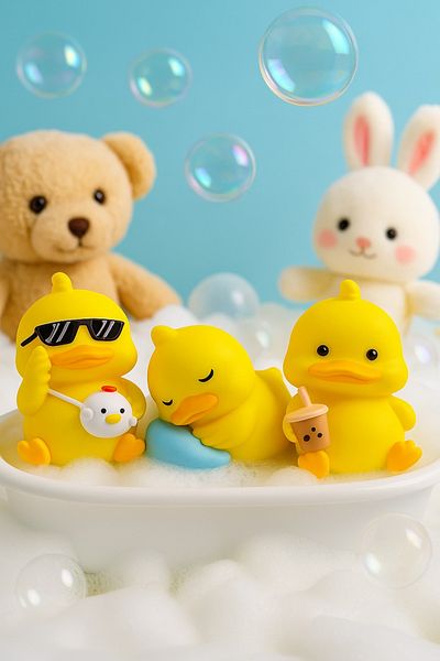 FANTASTİK SANAT ATÖLYESİ Honey Scented 3-Piece Chick Soap Set |   Baths Like Mis with Aromatic Soaps |   Decorative Gift