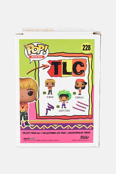 Funko Pop Rocks 228 TLC T-Boz Collectable Vinyl Figure