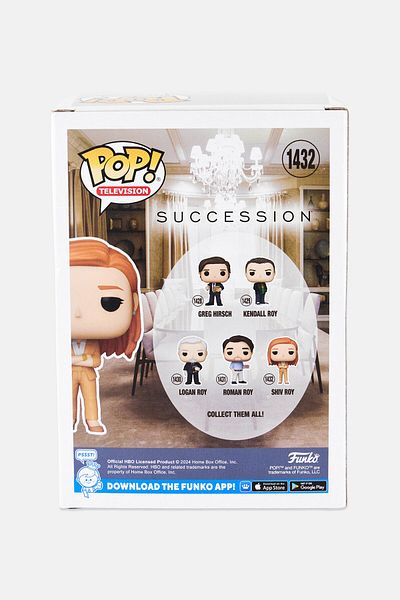Funko Pop Tv 1432 Succession Shiv Roy Vinyl Figure