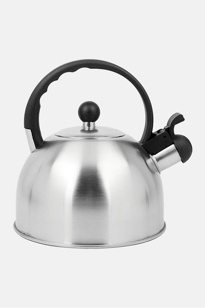 Tru Craft Tea Kettle 2,5 L Capacity, Silver/Black