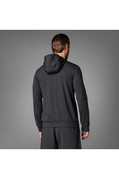 adidas Ανδρική μαύρη φόρμα Puremotion Hood Top Je5691
