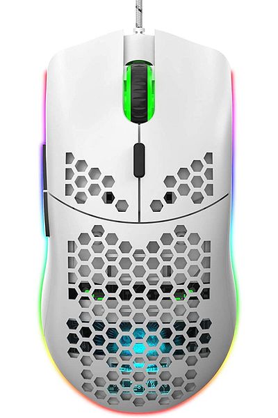 airbee Gaming Mouse USB Wired RGB Honeycomb Design