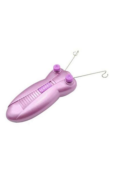 COOYA Electric Hair Removing Threading Device Non-slip handle with Two Knobs Purple