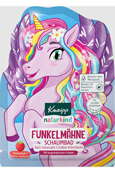 DM Kneipp Naturkind-Alman Kalitesi- Funkelmähne- Çocuklar için Pembe Renkli Banyo Köpüğü-40 Ml