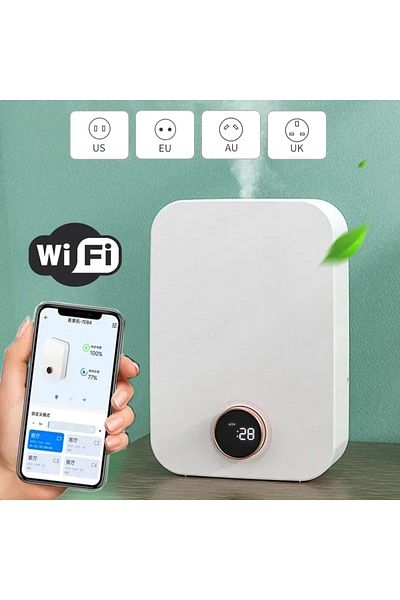 Choice EU WiFi - white Smart Scent Air Machine For Home Hotel Collection Diffuser Wall Mounted Aroma Diffus