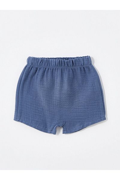 LC Waikiki Basic Baby Boy Shorts with Elastic Waist