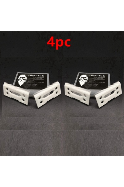 Choice1 شفرات بديلة احترافية من السيراميك مكونة من 4 قطع لماكينة Wahl Senior Cordless Clip، Wahl Magic Clip 81