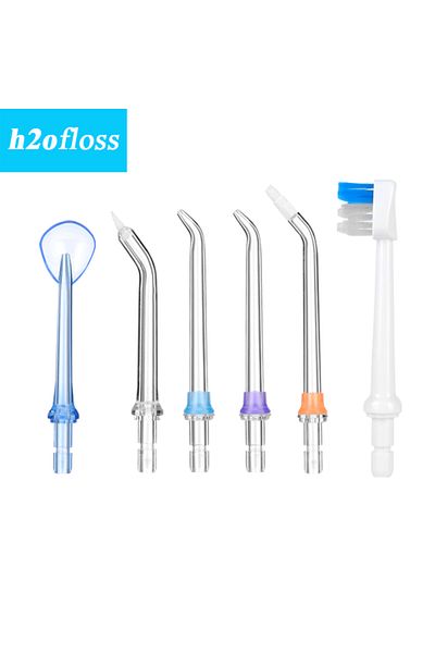 Choice h2ofloss Original Jet Tips Replacement Nozzles for h2ofloss Dental Water Flosser Oral Irrigator A...