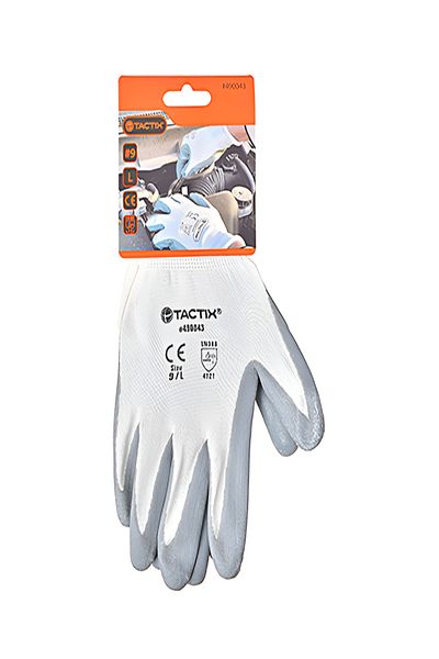 Tactix Nitrile Dipped Coating Safety Gloves