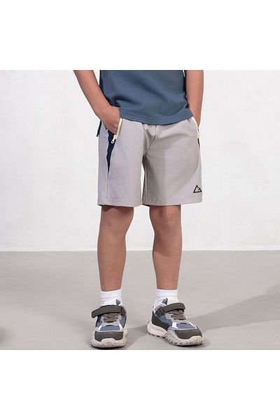 Giordano Kids' G-Motion Mid-Rise Elastic Waist Shorts