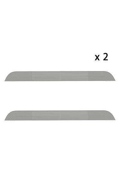 Choice 2pcs Adaptation Threshold Anti-Collision Strip Step Ramp Climbing Mat For XiaoMi Roborock iRobot Ro