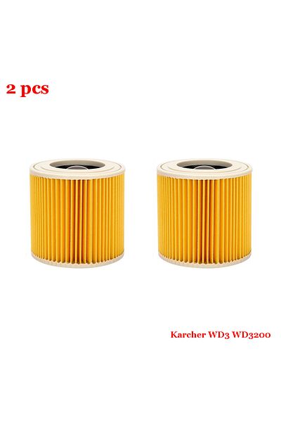 Choice set 6 Dust Bag Hepa Filter For Karcher WD3 MV3 WD3200 WD3300 A2204 A2656 Vacuum Cleaner Spare Part