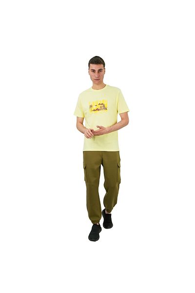 Giordano Men's World Without Strangers Print Tee - Slim Fit, Crew Neck, Cotton