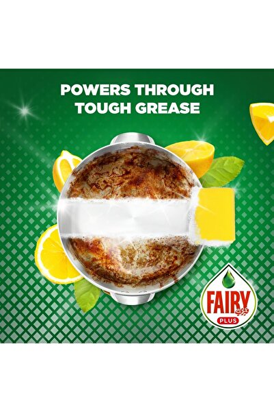 Fairy Plus Antibacterial Dishwashing Liquid Value PackPowerful Grease Removal Gentle and Hygienic Clean
