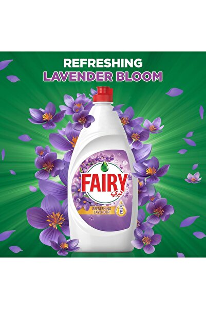 Fairy Dishwashing Liquid Refreshing Lavender With A Touch Of Vitamin E Value Pack 2 x 800 ml