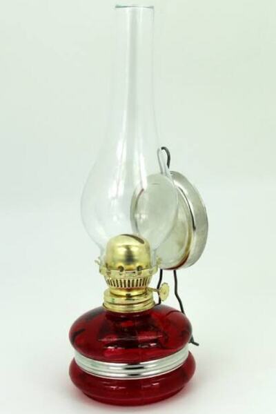 Elioure Kırmızı Gaz Lambası, Şık ve Estetik Ev Dekorasyonu için Ideal Seçenek