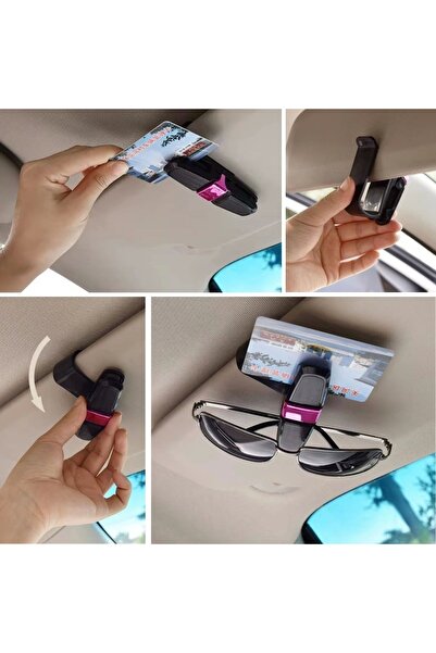 shopwave Vehicle Interior Sunshade Attached 2 &amp; Apos;Li Glasses, Card, Coin Insertion Apparatus (5047)