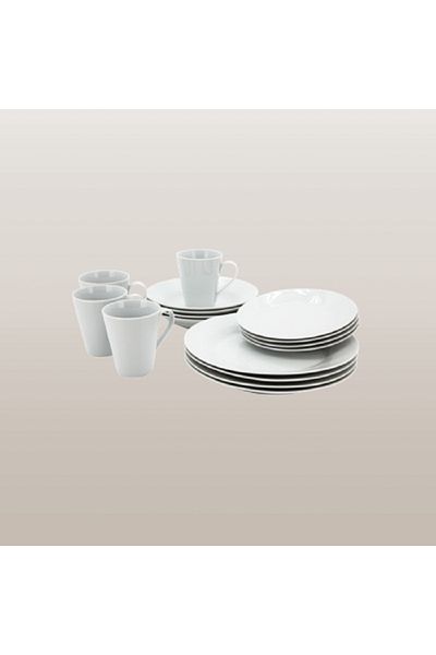 Bien Servi 16-Piece Dinner Set White
