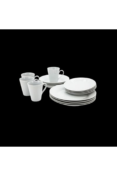 Bien Servi 16-Piece Dinner Set White