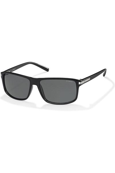 Polaroid Ochelari de soare Polaroid pentru bărbați PLD 2019/S D28/Y2, Negri, Dreptunghiulari, 59 mm
