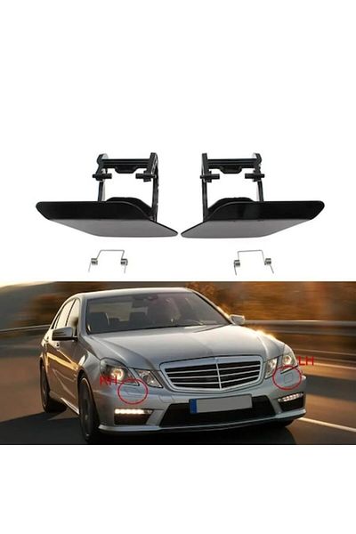 Xentech Light Set de 2 Capace duze spalare faruri compatibil cu Mercedes Clasa E W212 E200 E260 E250 E300 E550 200