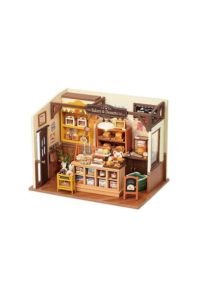 Robotime Becka's Bakery - DIY 3D Miniature House - 141 Pieces