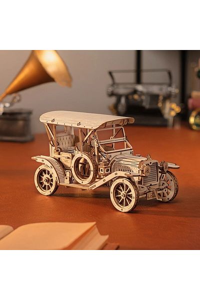 Robotime Vintage Car - 3D Wooden Puzzle - 298 Pieces