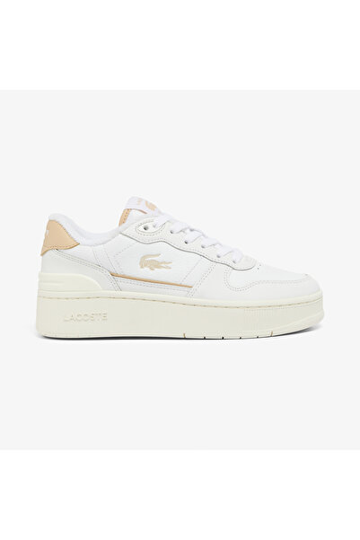 Lacoste Tenis alb pentru femei T-Clip Platform