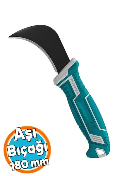 NZB Vaccination Knife Professional Sharp Curve Tip Ligament Pocket Knife 18cm Isolated Handle Knife Curved Stainless Steel