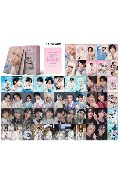 Kpop Dünyasi Stray Kids'' Skz 5'Clock'' Double Sided Printed Lomo Card Set
