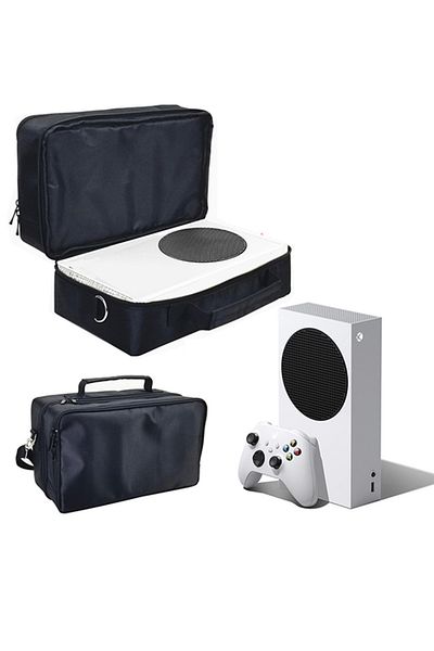 FlashHawk Large Space Double Storage Bag Carry Case for Xbox Series S