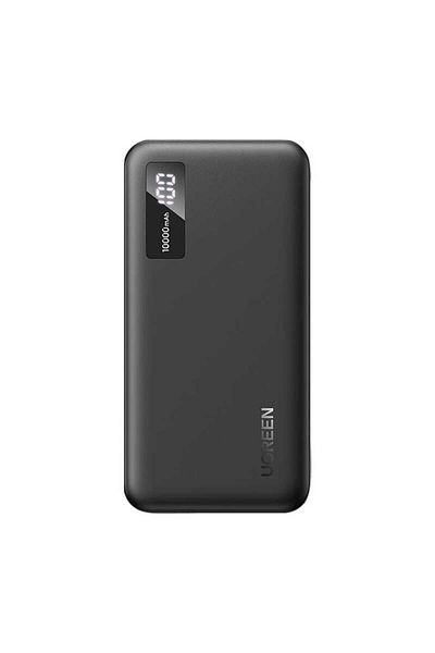 Ugreen Baterie externă Ugreen 10.000 mAh, USB-C, USB-A, 20W, Negru