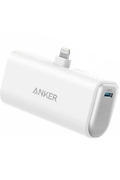 Anker Anker 621 5000 mAh 12W external battery, Lightning connector, White