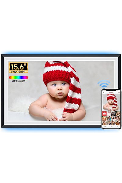 FANGOR Frameo 15.6 Inch WiFi Digital Photo Frame