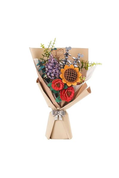 Robotime Flower Bouquet - 3D Wooden Puzzle - 581 Pieces