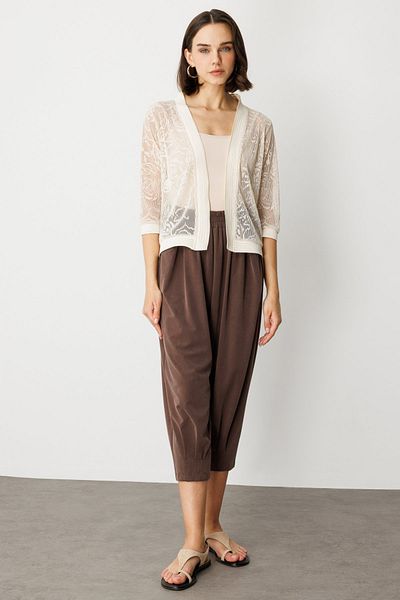 ON Lacy Transparent Cardigan