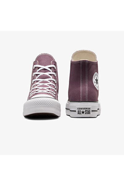 Converse Chuck Taylor All Star Lift Unisex Bordo Platform Sneaker