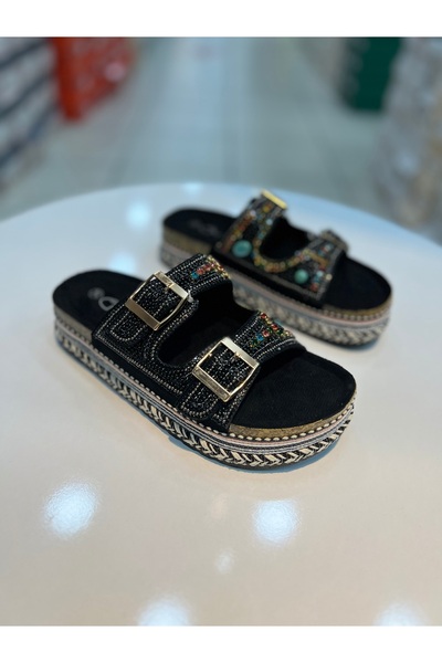 Guja شبشب نسائي يومي أنيق ذو نعل عالٍ