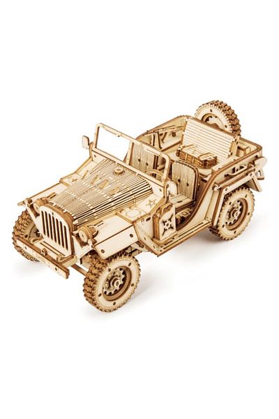 Robotime Military Vehicle - 3D Wooden Puzzle - 369 Pieces