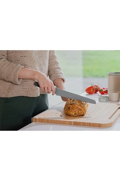 Berghoff Leo Balance Ergonomic Handle Bread Knife Grey